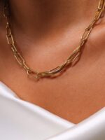 گردنبند زنانه هرینگبن تیفاتی کد N3106