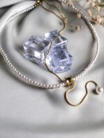 گردنبند زنانه مرواریدی کد N3104 - Image 4