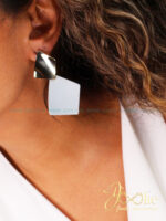 گوشواره زنانه Milan Shijia کد E1126 - Image 7