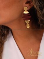 گوشواره زنانه Milan Shijia کد E1123 - Image 2