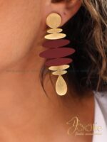 گوشواره زنانه Milan Shijia کد E1123 - Image 3