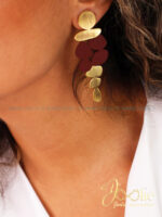 گوشواره زنانه فشن  Milan shijia کدE1122 - Image 4