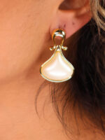 گوشواره زنانه طرح قطره کد E1111 - Image 2