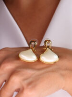 گوشواره زنانه طرح قطره کد E1111 - Image 6