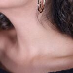 گوشواره زنانه حلقه کد E۱۱۰۰