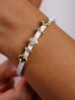 دستبند زنانه چرمی ونکلیف | VAN CLEEF مستر کد B2118 - Image 2