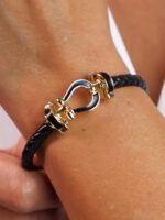 دستبند زنانه رنگی امگا کد B2119 - Image 2