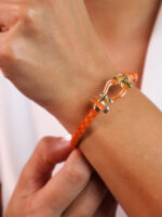 دستبند زنانه رنگی امگا کد B2119 - Image 4