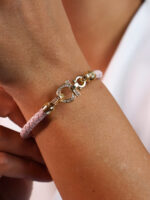 دستبند زنانه Ferragamo نگین دار کد B2112 - Image 3