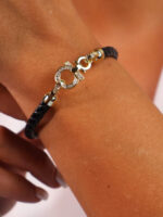 دستبند زنانه Ferragamo نگین دار کد B2112 - Image 5