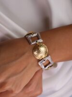 دستبند ورشو(عثمانی) سیلور گلد کدB2106 - Image 4