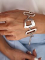 دستبند زنانه ورشو(عثمان) کد B2104 - Image 3