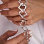 دستبند زنانه ورشو(عثمانی) مربع کدB2117