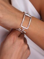 دستبند زنانه ورشو(عثمانی) مستطیل کدB2103 - Image 2