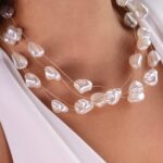 گردنبند زنانه سیمی طرح۲ کد N3101