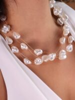 گردنبند زنانه سیمی طرح۲ کد N3101