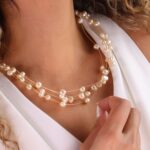 گردنبند زنانه سیمی طرح۳ کد N3102