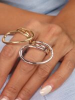 انگشتر زنانه امضا کد R4108 - Image 3