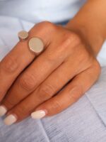 انگشتر زنانه سیلور ورشو(عثمانی) کدR4104 - Image 3