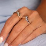 انگشتر زنانه گره کد R4101