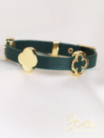 دستبند چرمی زنانه ون کلیف کدB2123 - Image 9