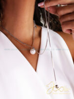 گردنبند زنانه آویز بلند کدN3111