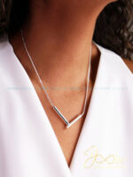 گردنبند زنانه V کد N3112