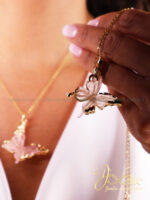 گردنبند زنانه باترفلای کد N3118