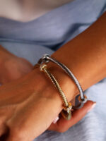 بنگل زنانه دیوید یورمن کد B2129 - Image 2