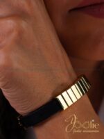 دستبند زنانه چرمی اوربان لینک کد B2133 - Image 4