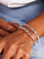 بنگل زنانه خاویاری کد B2134 - Image 3