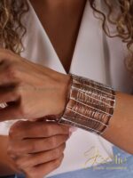 بنگل زنانه ورشو‌ | عثمانی کد B2138 - Image 3