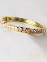 بنگل زنانه میناکاری کدB2128 - Image 4