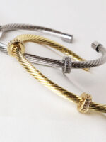 بنگل زنانه دیوید یورمن کد B2129 - Image 4