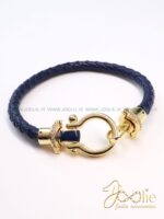 دستبند امگا مستر نگین دار کد B2107 - Image 8