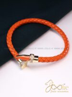 دستبند زنانه چرمی هرمس کد B2111 - Image 7