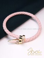 دستبند زنانه چرمی هرمس کد B2111 - Image 9