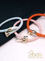 دستبند زنانه چرمی هرمس کد B2111