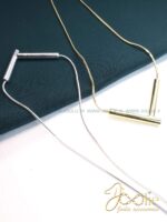 گردنبند زنانه V کد N3112 - Image 2