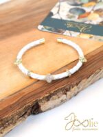دستبند زنانه چرمی ونکلیف | VAN CLEEF کد B2118 - Image 5