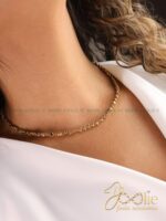 گردنبند زنانه طرح طلا مدل نوا کد N3125 - Image 2