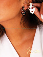 گوشواره زنانه مدل نقاب کد E1144 - Image 3