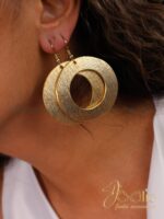 گوشواره زنانه  عثمانی | ورشو مدل شعاع کد E1129 - Image 3