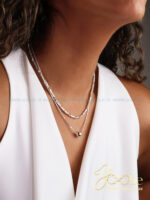 گردنبند زنانه طرح طلا مدل مارال کد N3124