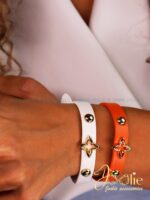 دستبند زنانه چرمی لویی ویتون کد B2148 - Image 4