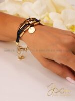 دستبند زنانه طرح طلا مدل سکه کد B2157 - Image 3