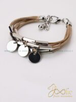 دستبند زنانه طرح طلا مدل سکه کد B2157 - Image 9