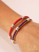 دستبند-بنگل زنانه مدل رکا کد B2164 - Image 2