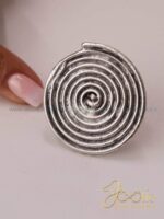 انگشتر ورشو | عثمانی مدل شیلد کد R4113 - Image 3