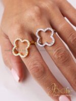 انگشتر نگین دار ون کلیف| Van Cleed کد R4115 - Image 2